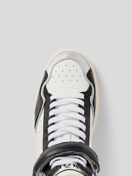 GHŌUD Sneakersy w wysokim kroju ze skóry Oliwkowy 4