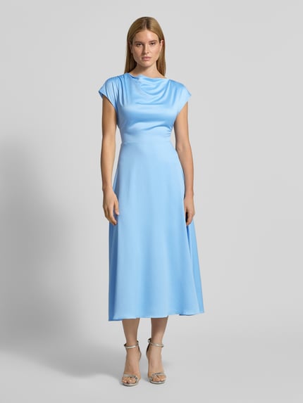 Christian Berg Cocktail Midikleid mit Stoffband Sky 4