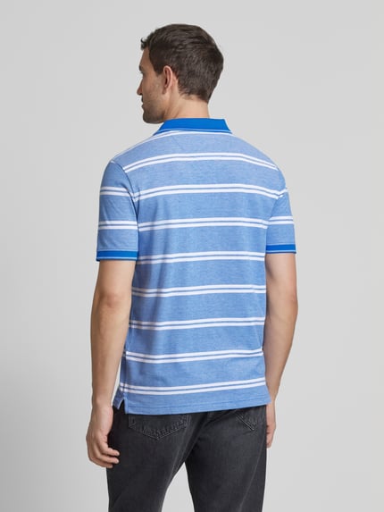 Fynch-Hatton Regular Fit Poloshirt mit Logo-Stitching Royal 5