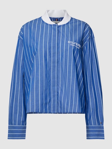 Tommy Hilfiger Bluzka ze wzorem w paski model ‘BASEBALL’ Niebieski 2