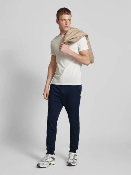 JACK & JONES Sweatpants met achterzak, model 'GORDON JJBRADLEY' Donkerblauw - 1