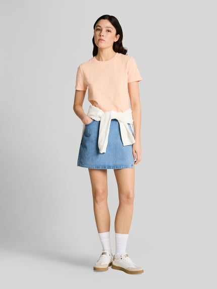 Tom Tailor Denim Jeansshorts in Rockoptik Jeansblau 1