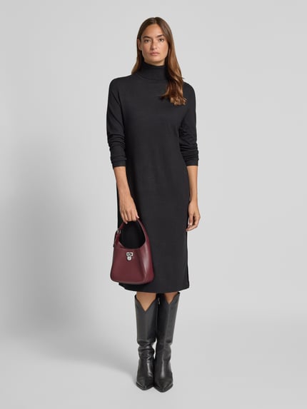 Lauren Ralph Lauren Handtas van rundleer met draagband Bordeaux - 1