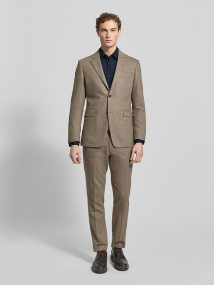 BOSS Regular Fit Businesshemd mit extra langem Arm Marine 1