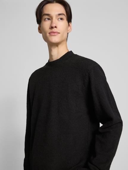 JACK & JONES Premium Strickpullover mit Polokragen Modell 'MAVERICK' Black 3