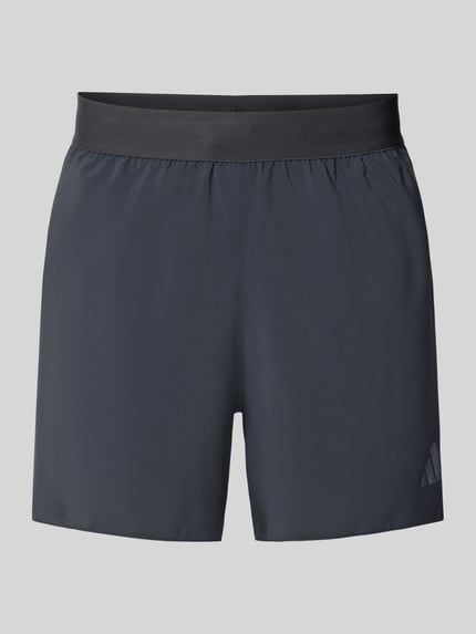 adidas Training Szorty sportowe o kroju regular fit z nadruk z logo model 'Run Ess Shor M' Antracytowy 2