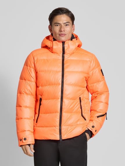 FIRE + ICE Puffer Jacket mit Stehkragen Modell 'LUKA2' Orange 4