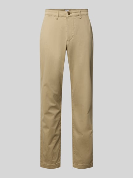 Slim Fit Chino mit Eingrifftaschen Shop The Look MANNEQUINE