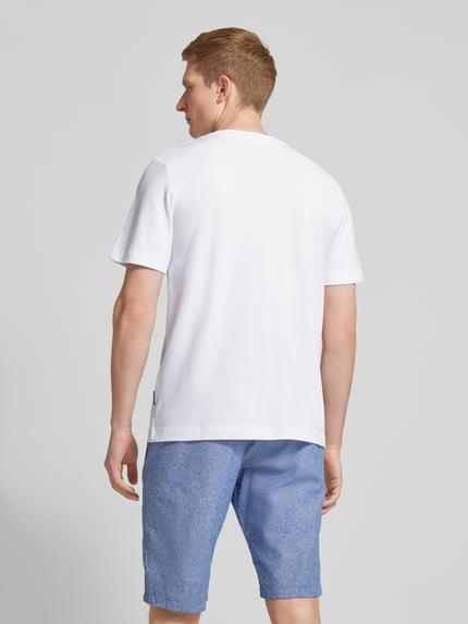 Tom Tailor T-shirt z okrągłym dekoltem Biały 5