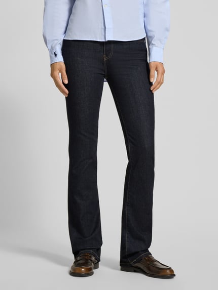 Tommy Hilfiger Relaxed fit bootcut jeans van katoenmix Donkerblauw - 4
