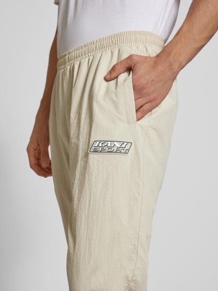 Karl Kani Sweatpants mit elastischem Bund Sand 3