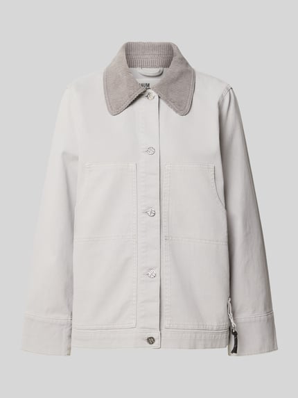 BAUM & PFERDGARTEN Regular Fit Jacke mit Umlegekragen Graphit 2