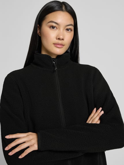 Peak Performance Fleecejacke mit Stehkragen Black 3