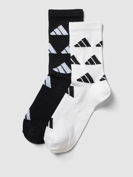 adidas Sportswear Socken mit Allover-Logo im 2er-Pack Weiss 1