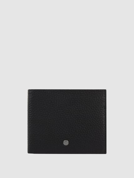 JOOP! COLLECTION Geldbörse aus Leder mit Logo-Applikation Black 1