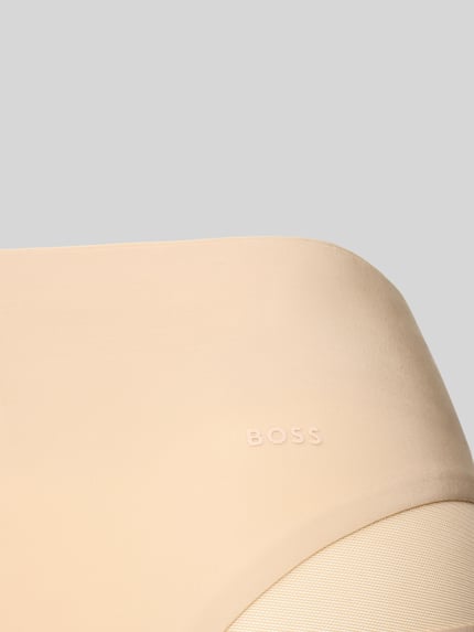 BOSS String mit Label-Detail Beige 2