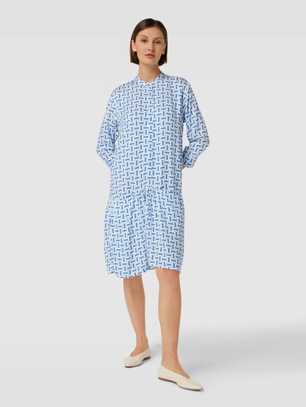 BETTER RICH Midikleid mit Allover-Muster Royal 1