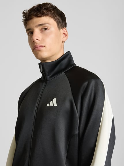 adidas Sportswear Kurtka treningowa ze stójką i logo Czarny 3