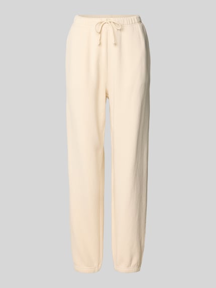 American Vintage Sweatpants mit elastischem Bund Modell 'FIKY' Offwhite 2