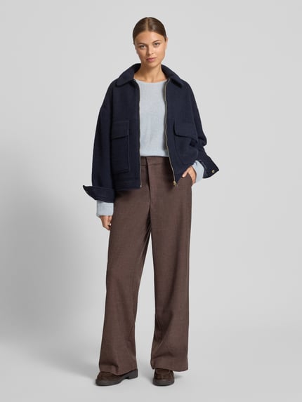 DRYKORN Gebreide pullover van alpacamix, model 'IMENY' Lichtblauw - 1