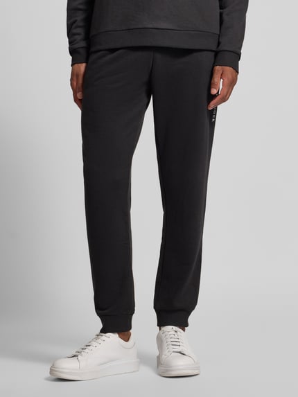 Tommy Hilfiger Regular Fit Sweatpants aus Baumwoll-Mix Black 4