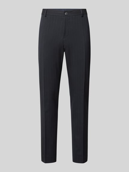 Slim Fit Anzughose mit Viskose-Anteil Modell 'PETER' Shop The Look MANNEQUINE
