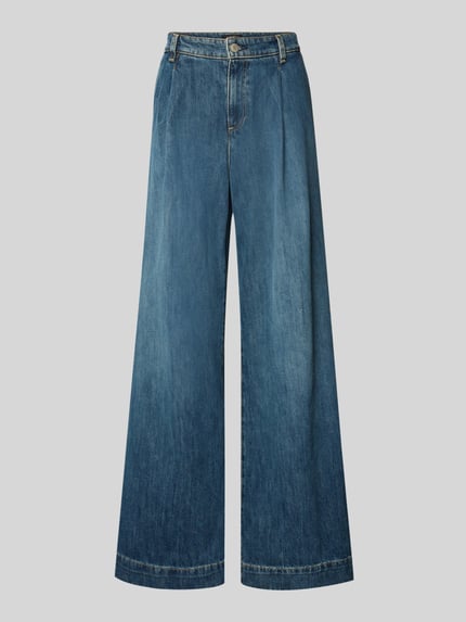 Flared jeans met achterzakken, model 'KIRAHN' Shop The Look MANNEQUINE