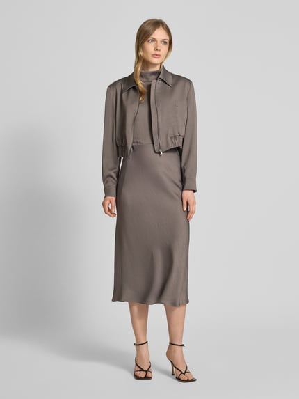 DRYKORN Jacke mit Reißverschluss Schlamm 1