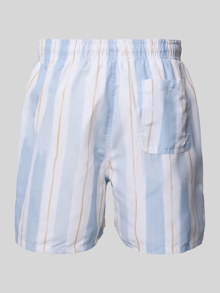 Selected Zwembroek met elastische band Beige - 3