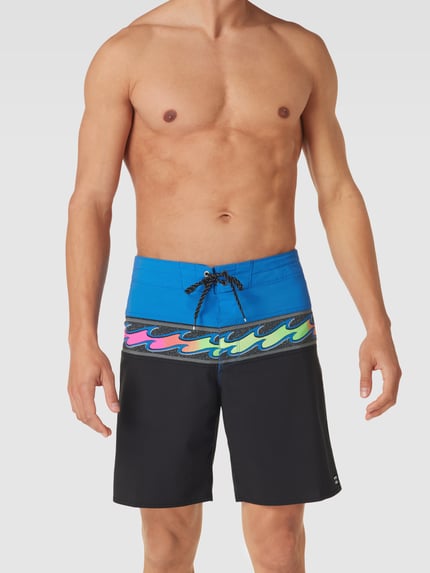 Billabong Badehose mit Allover-Muster Modell 'MOMENTUM Black 1