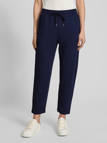 Christian Berg Woman Sweatpants mit Paspeltaschen am Gesäß Dunkelblau 4