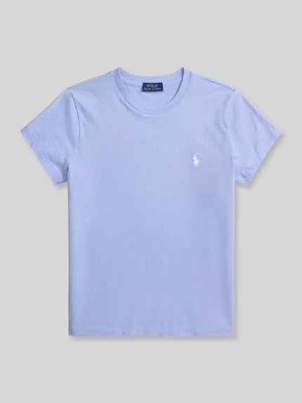 Polo Ralph Lauren regular fit T-shirt van puur katoen Lichtblauw - 2