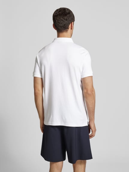 JOOP! COLLECTION Regular fit poloshirt met logostitching Wit - 5