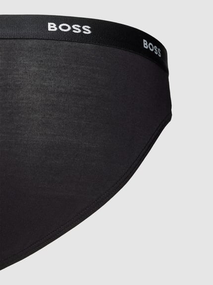 BOSS Slip van viscosemix Zwart - 2