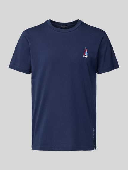 Zeybra T-Shirt mit Motiv-Stitching Marine 2