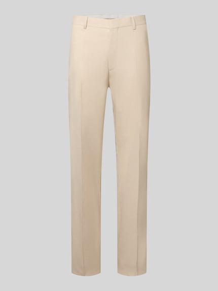 Regular Fit Anzughose mit Schurwoll-Anteil Modell 'Leon' Shop The Look MANNEQUINE
