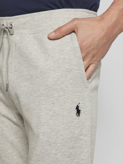 Polo Ralph Lauren Sweatpants mit elastischem Bund Modell 'ATHLETIC' Hellgrau 3