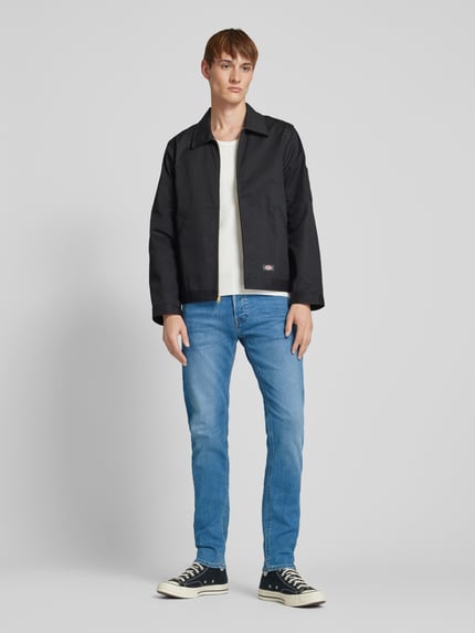 JACK & JONES Jeans mit 5-Pocket-Design Modell 'GLENN' Jeansblau 1
