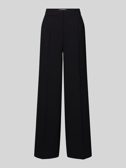 Selected Stoffhose mit weitem Bein Modell 'TINNI' Black 2