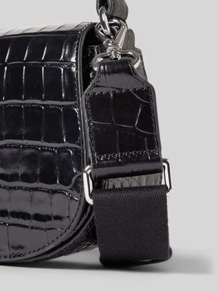 Lauren Ralph Lauren Schoudertas met labelhanger, model 'TANNER' Zwart - 3