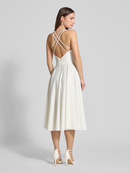 LUXUAR FASHION Brautkleid mit Ziersteinbesatz Offwhite 5