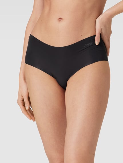 Sloggi Onderbroek met labeldetail, model 'ZERO MICROFIBRE' Zwart - 3