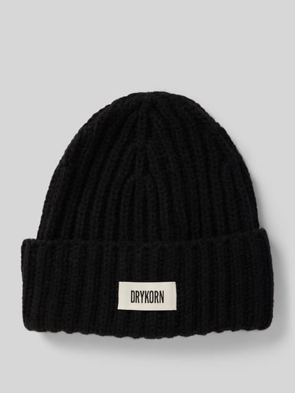 DRYKORN Beanie met alpaca, model 'EANI' Zwart - 1