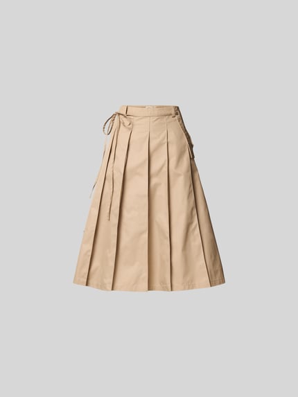 Spódnica midi z plisami Shop The Look MANNEQUINE