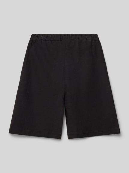 s.Oliver RED LABEL Sweatshorts met steekzakken Zwart - 3