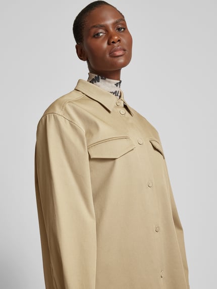 Nanushka Overhemdblouse met borstzakken Beige - 3