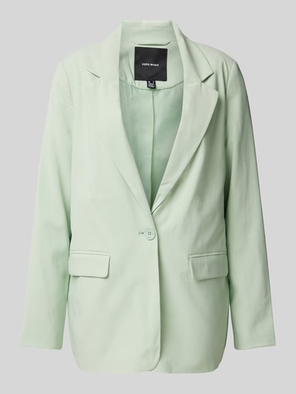 VERO MODA Blazer mit Pattentaschen Modell 'CARMEN' Schilf 2
