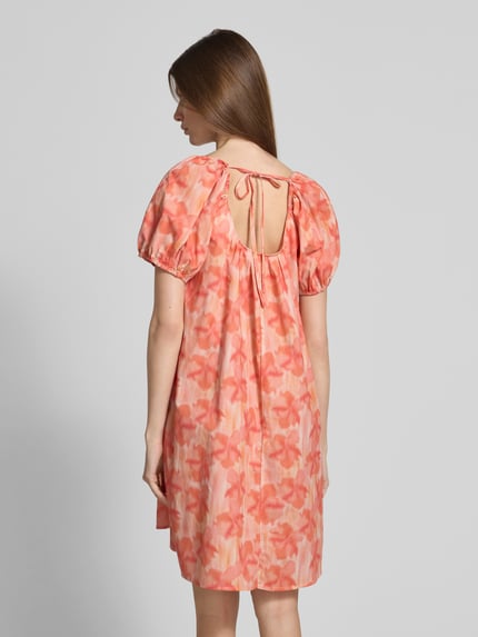 Moves Mini-jurk met ronde hals, model 'Kenna' Roze - 5