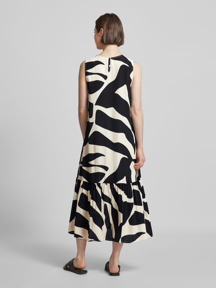 someday. Midikleid mit Rundhalsausschnitt Modell 'Quolly' Black 5