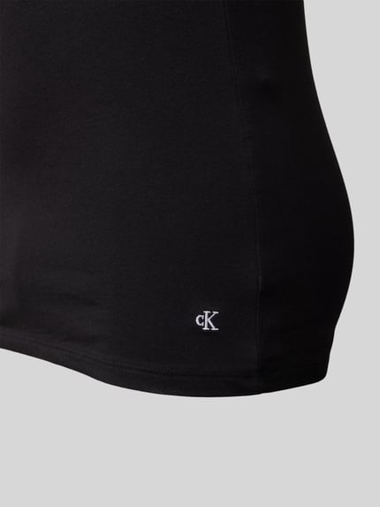 Calvin Klein Underwear Tanktop mit gerippten Abschlüssen im 3er-Pack Black 2